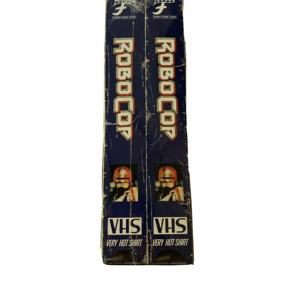 NEW Funko Limited Ed ROBOCOP Tee in VHS Packaging - Picture 3 of 3